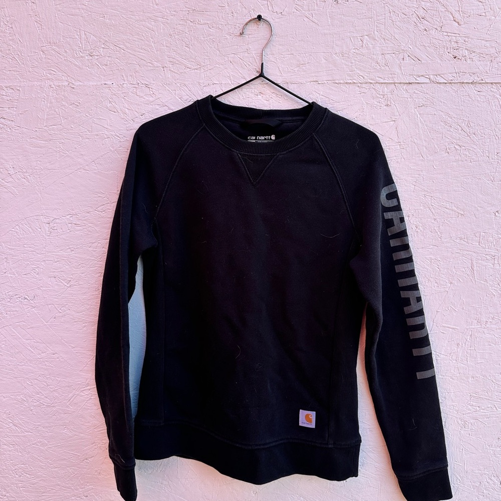 Carhartt Women’s Black Crewneck Sweater